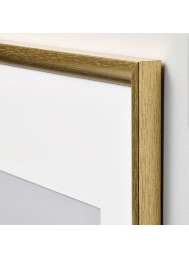 Frame, gold-colour, 30x40 cm - Image 3
